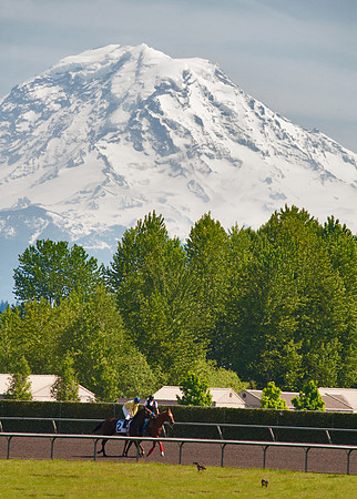 Emerald Downs post-race
